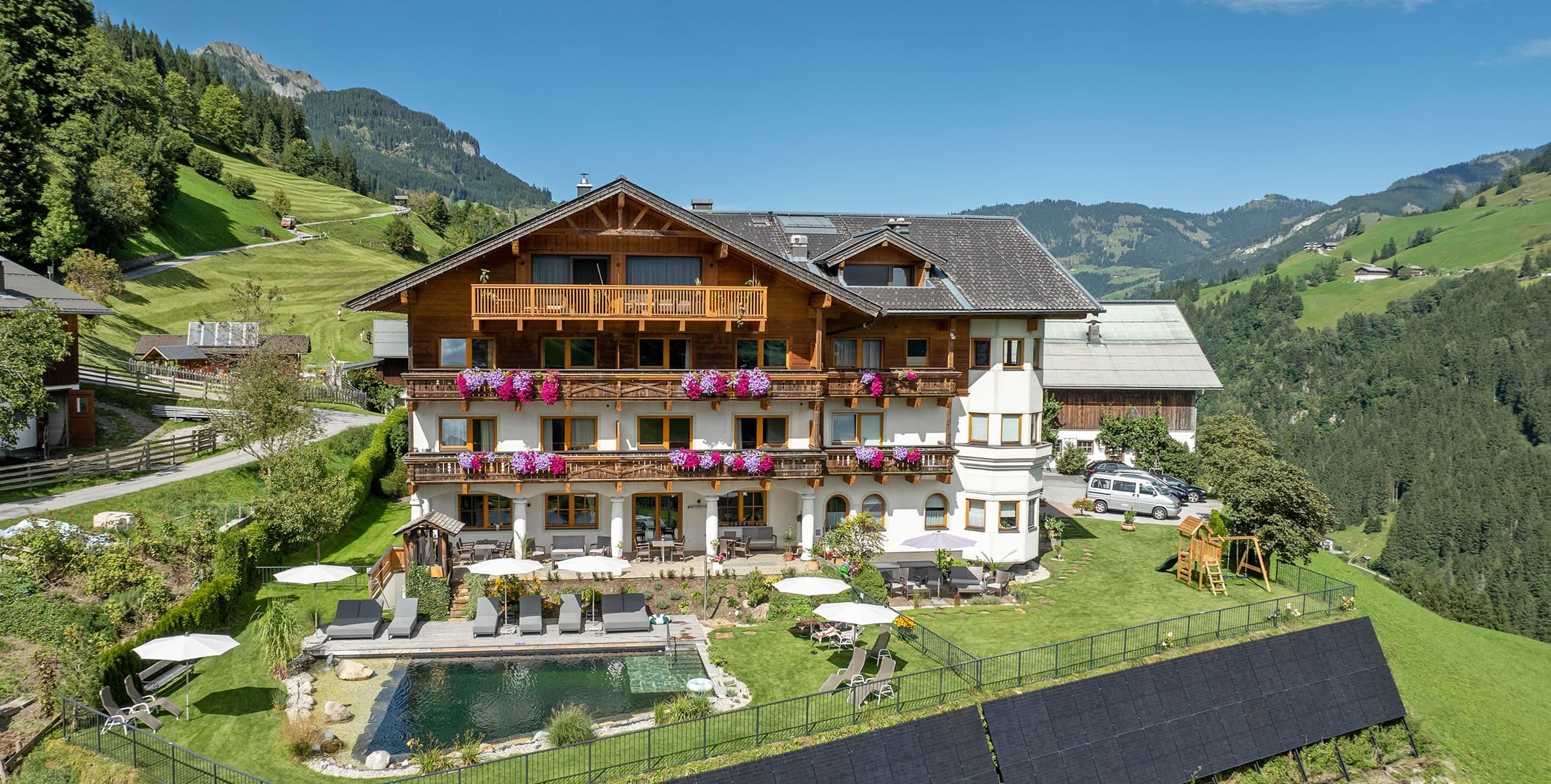 Apart Residenz Bergengut in Großarl - Ferienwohnungen und Komfortzimmer im Aparthotel im Großarltal