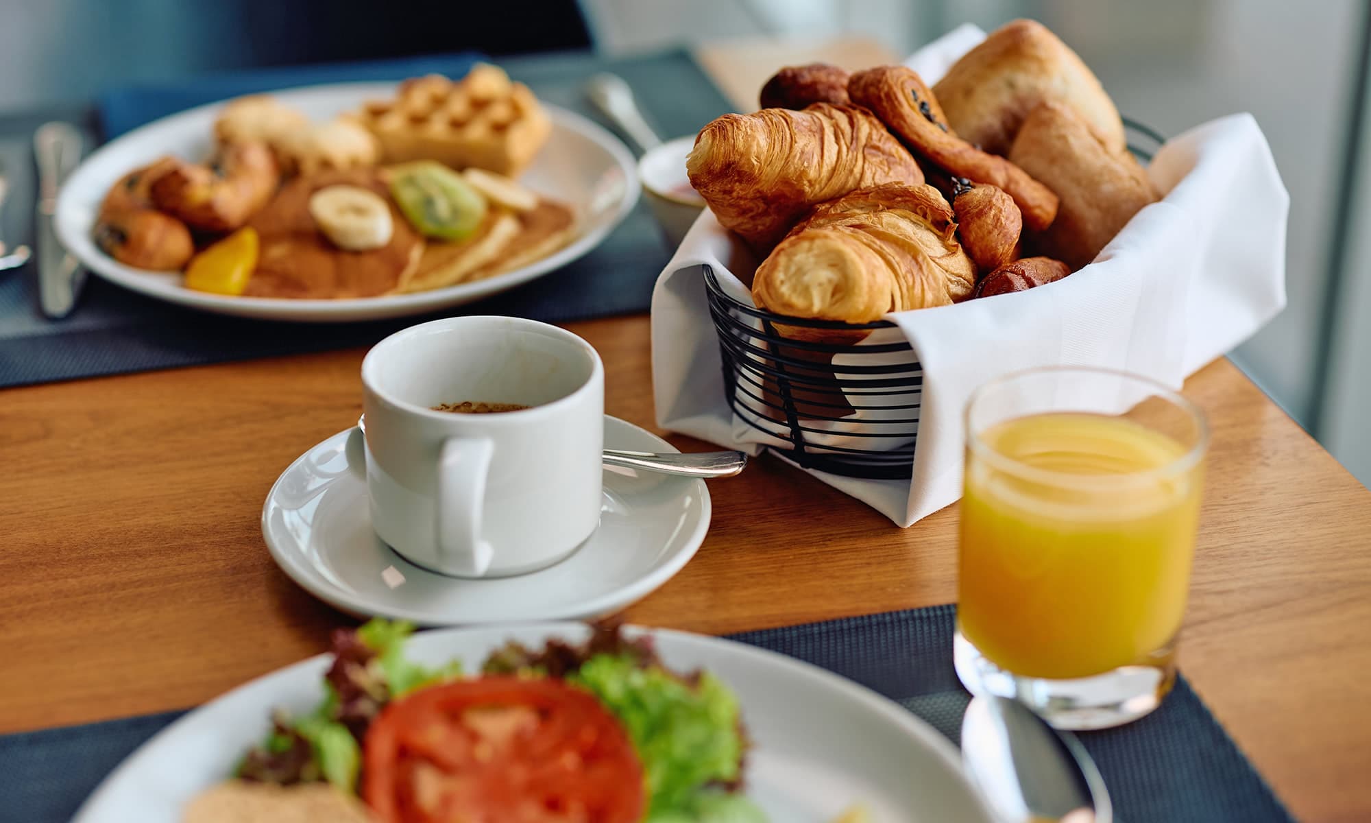 Ein guter Start in den Morgen mit unserem zubuchbaren Frühstücksbuffet